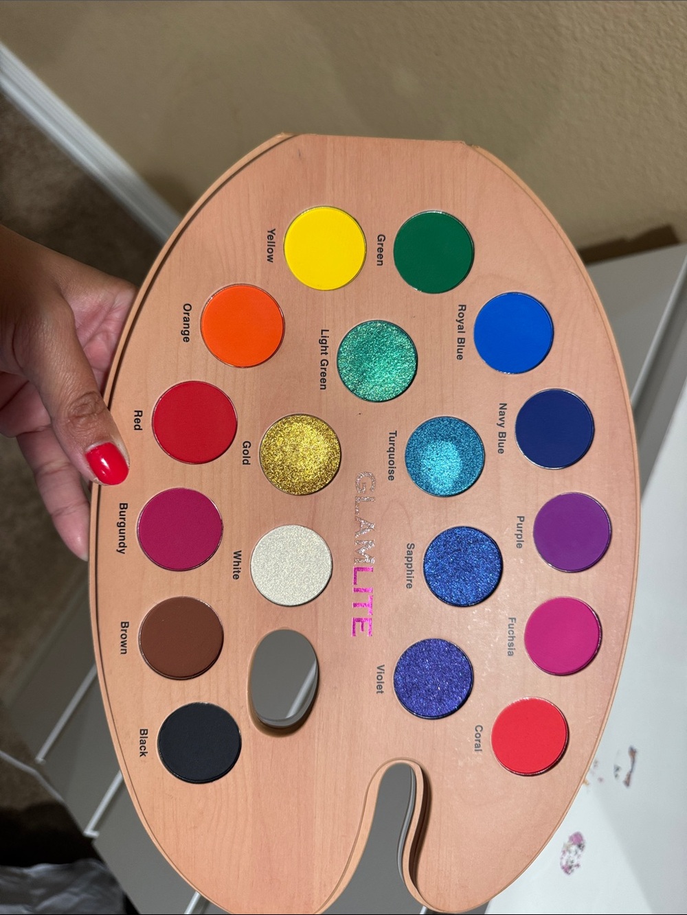 Glamlite Paint Palette